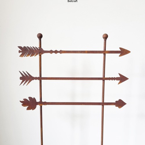 Drogowskaz metalowy - dekoracyjne strzałki wskazujące kierunek