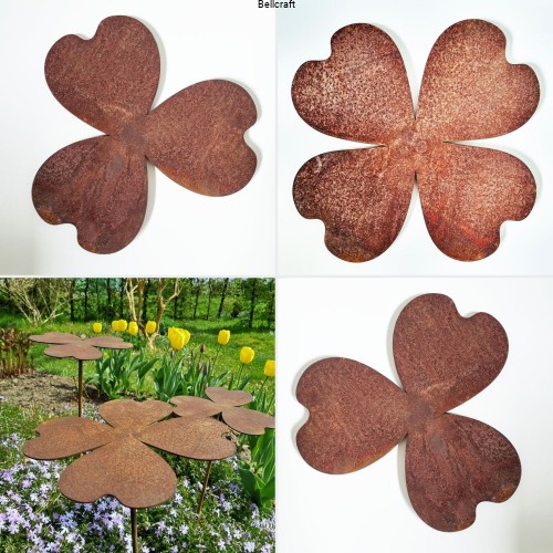 Koniczynki - zestaw trzech dekoracji ogrodowych