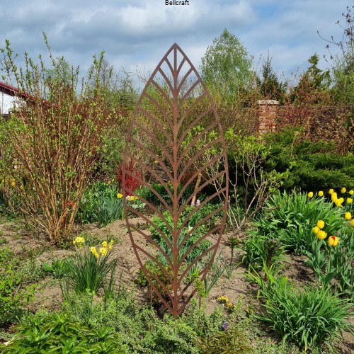 Liść ażurowy średni - ozdoba i podpora do pnączy