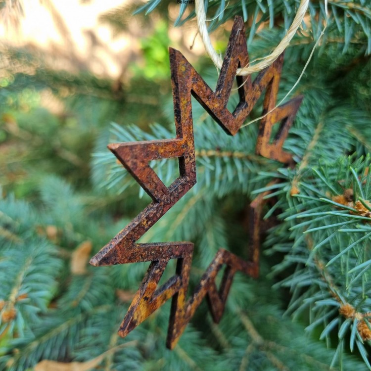 dekoracje choinkowe vintage