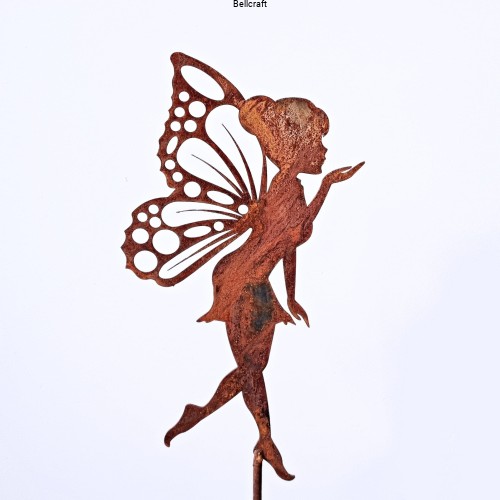 Wróżka 1 - metalowa ozdoba do romantycznego ogrodu