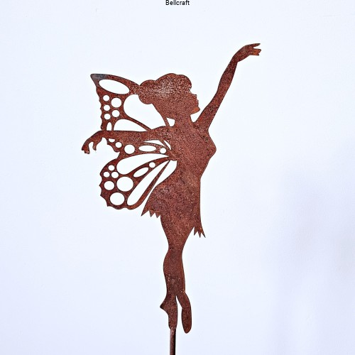 Wróżka 4 - ozdoba ogrodowa z metalu