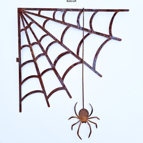 Pajęczyna z pająkiem do zawieszenia w rogu