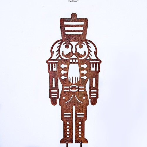 Dziadek do orzechów 2 - świąteczna dekoracja ogrodowa