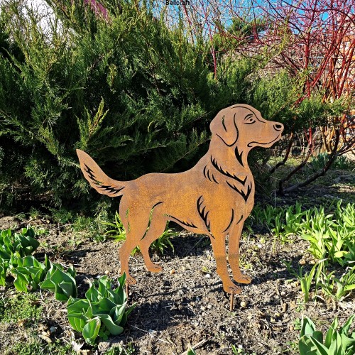 labrador ozdoba ogrodowa