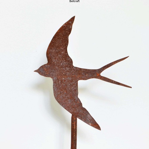 Jaskółka 3 - ozdoba z metalu