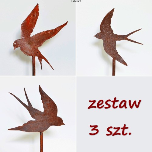Jaskółki - zestaw 3 szt.