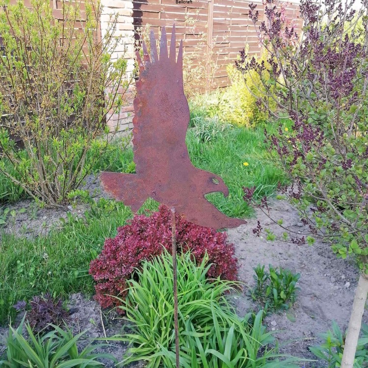 Jastrząb - ozdoba ogrodowa