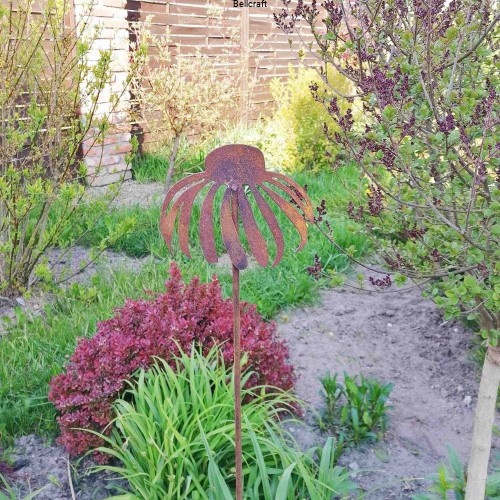 Jeżówka - metalowy kwiat