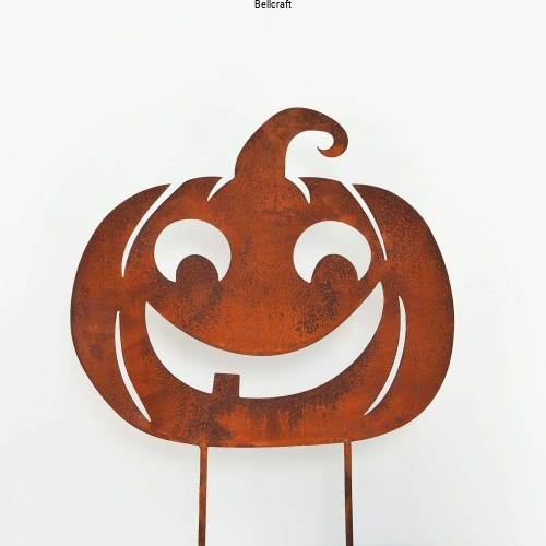 Dynia - metalowa dekoracja na Halloween