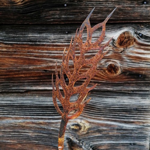 Kłos - metalowa dekoracja do ogrodu