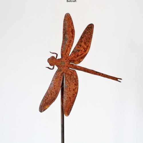 Ważka - metalowa dekoracja ogrodowa