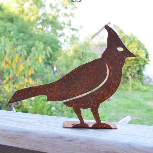 Metalowy ptaszek 1 do przykręcenia