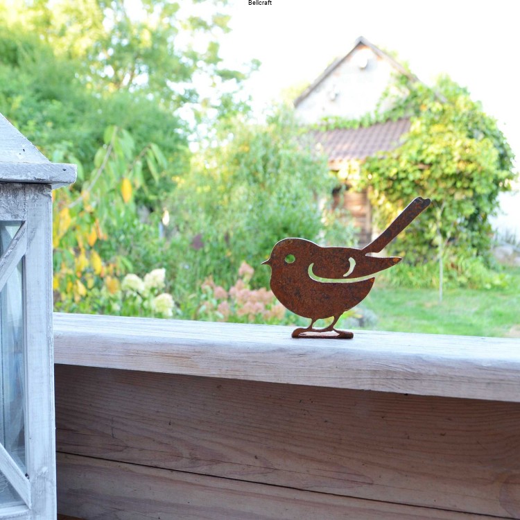 Ptaszek z metalu 5 do przykręcenia