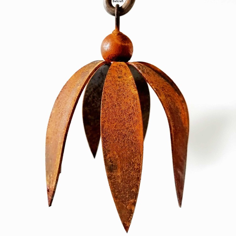 Jeżówka - wiszący metalowy kwiat