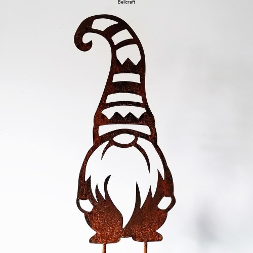 Krasnal  - świąteczna dekoracja ogrodowa