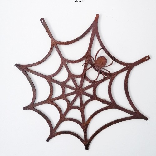 Pajęczyna z pająkiem - dekoracja do zawieszenia