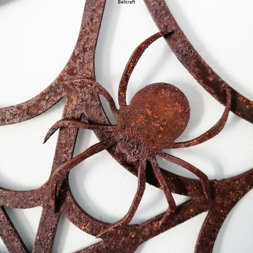 Pajęczyna z pająkiem - dekoracja do zawieszenia