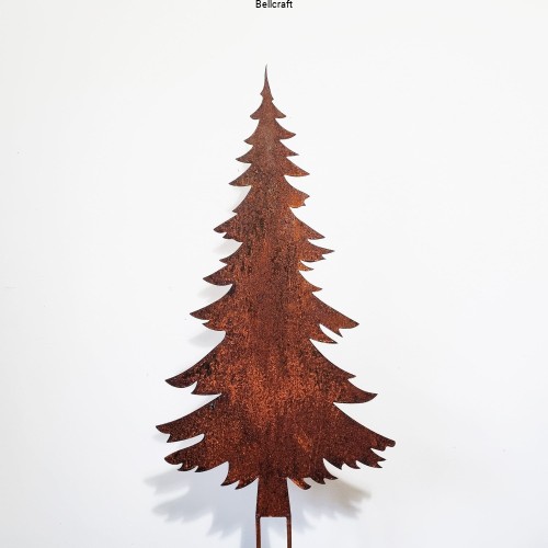 Choinka duża  - świąteczna dekoracja z metalu