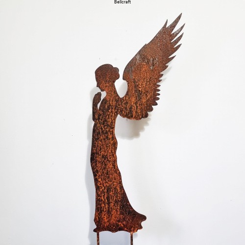 Anioł  - metalowa dekoracja ogrodowa