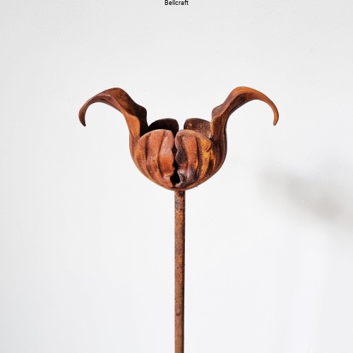 Świecznik metalowy do ogrodu i na taras