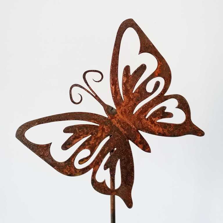 Motyl - metalowa dekoracja ogrodowa (1)