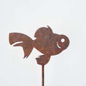 Ryba 3 - metalowa ozdoba do ogrodu